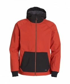 BILLABONG GIACCA SOFTSHELL DOWNHILL Arancio