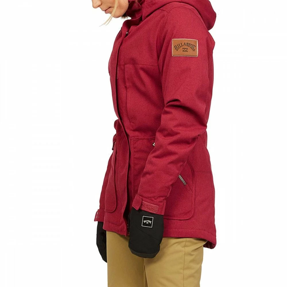 BILLABONG GIACCA INTO THE FOREST DONNA Bordeaux 4 BILLABONG GIACCA INTO THE FOREST DONNA Bordeaux - immagine 4