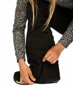 BILLABONG PANTALONI TERRY DONNA Nero -Offerte Snowboard Negozio billabong u6pf23 pantaloni terry donna abbigliamento snowboard donna 041110701 19 2