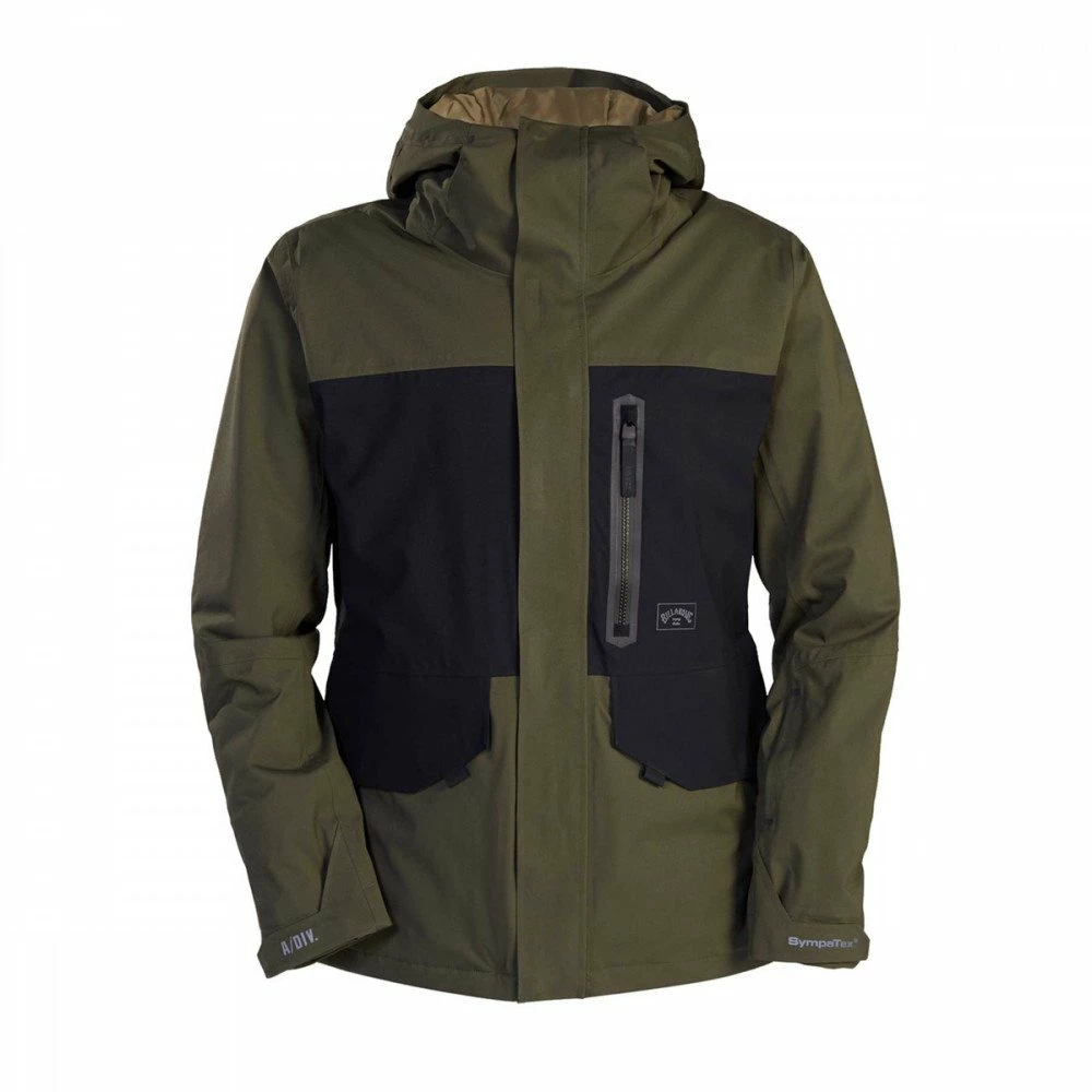 BILLABONG GIACCA DELTA SYMPATEX Verde 1 BILLABONG GIACCA DELTA SYMPATEX Verde