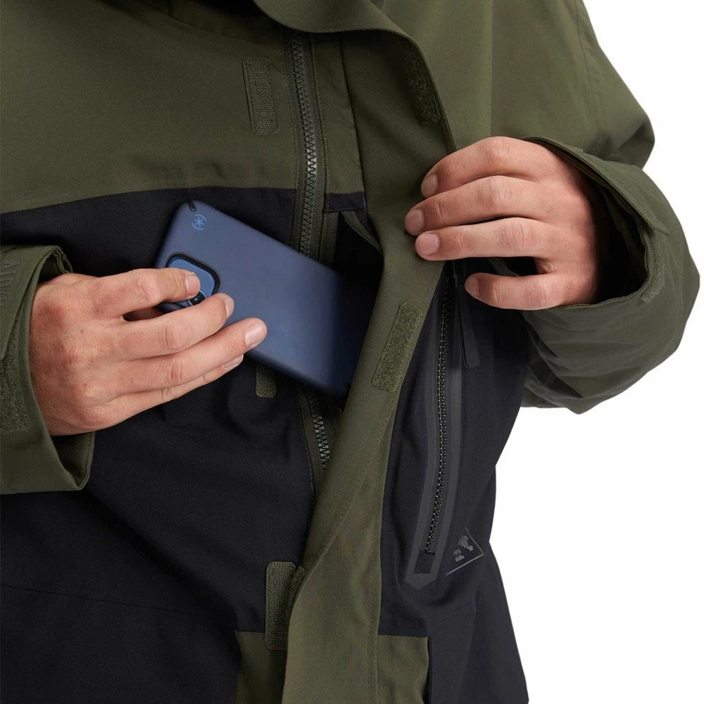 BILLABONG GIACCA DELTA SYMPATEX Verde 5 BILLABONG GIACCA DELTA SYMPATEX Verde - immagine 5