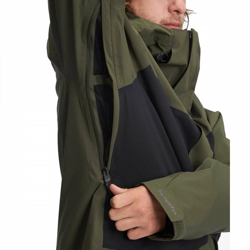 BILLABONG GIACCA DELTA SYMPATEX Verde 6 BILLABONG GIACCA DELTA SYMPATEX Verde - immagine 6