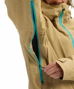 BURTON GIACCA AK CYCLIC GORE-TEX Beige -Offerte Snowboard Negozio burton 100021 giacca ak cyclic gore tex abbigliamento snowboard uomo 041113501 250 6