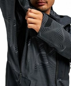 BURTON GIACCA AK GORE-TEX CYCLIC Grigio -Offerte Snowboard Negozio burton 10002108 giacca ak gore tex cyclic abbigliamento snowboard uomo 043488801 004 3