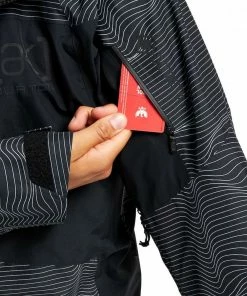 BURTON GIACCA AK GORE-TEX CYCLIC Grigio -Offerte Snowboard Negozio burton 10002108 giacca ak gore tex cyclic abbigliamento snowboard uomo 043488801 004 4