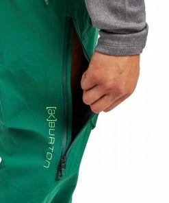 BURTON SALOPETTE AK GORE-TEX 3L FREEBIRD STRETCH Verde -Offerte Snowboard Negozio burton 10024108 salopette ak gore tex 3l freebird stretch abbigliamento snowboard uomo 043489601 301 4