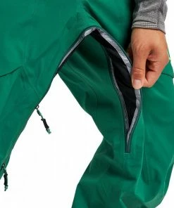 BURTON SALOPETTE AK GORE-TEX 3L FREEBIRD STRETCH Verde -Offerte Snowboard Negozio burton 10024108 salopette ak gore tex 3l freebird stretch abbigliamento snowboard uomo 043489601 301 5