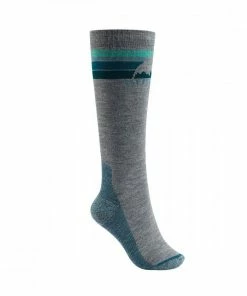 BURTON CALZE EMBLEM MIDWEIGHT DONNA Grigio