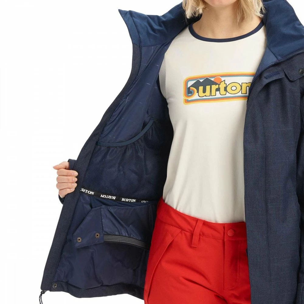 BURTON GIACCA JET SET DONNA Blu 3 BURTON GIACCA JET SET DONNA Blu - immagine 3