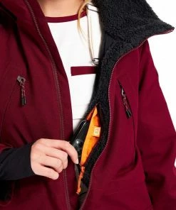 BURTON GIACCA PROWESS DONNA Bordeaux -Offerte Snowboard Negozio burton 10083108 giacca prowess donna abbigliamento snowboard donna 045678701 501 3