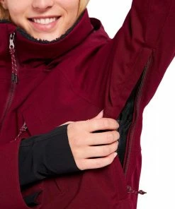 BURTON GIACCA PROWESS DONNA Bordeaux -Offerte Snowboard Negozio burton 10083108 giacca prowess donna abbigliamento snowboard donna 045678701 501 4