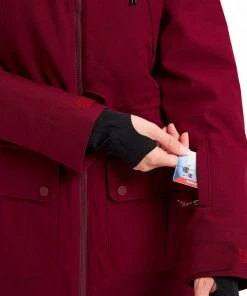 BURTON GIACCA PROWESS DONNA Bordeaux -Offerte Snowboard Negozio burton 10083108 giacca prowess donna abbigliamento snowboard donna 045678701 501 5