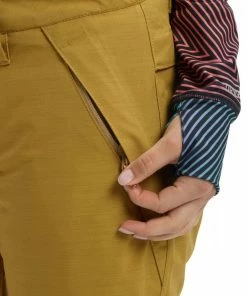 BURTON PANTALONI SOCIETY DONNA Marrone -Offerte Snowboard Negozio burton 10100106 pantaloni society donna abbigliamento snowboard donna 038909501 300 3