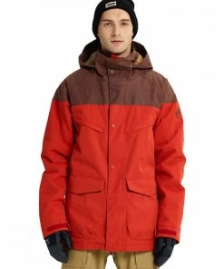 BURTON GIACCA BREACH Rosso -Offerte Snowboard Negozio burton 101801ai18 giacca breach abbigliamento snowboard uomo 036562301 601 3