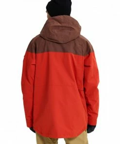 BURTON GIACCA BREACH Rosso -Offerte Snowboard Negozio burton 101801ai18 giacca breach abbigliamento snowboard uomo 036562301 601 5