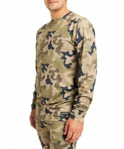 BURTON MAGLIA MANICA LUNGA MIDWEIGHT Verde