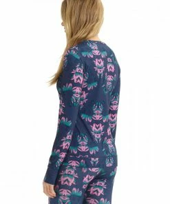 BURTON MAGLIA MANICA LUNGA MIDWEIGHT DONNA Blu -Offerte Snowboard Negozio burton 10259106 maglia manica lunga midweight donna abbigliamento snowboard donna 038910001 401 3