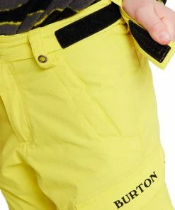 BURTON PANTALONI CARGO EXILE BAMBINO Giallo -Offerte Snowboard Negozio burton 11589106 pantaloni cargo exile bambino abbigliamento snowboard bambino 043418301 701 3