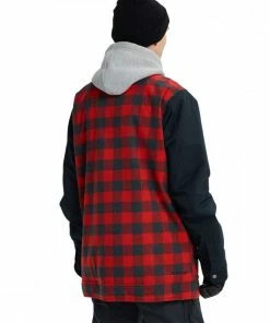 BURTON GIACCA DUNMORE Nero, Rosso -Offerte Snowboard Negozio burton 130671 giacca dunmore abbigliamento snowboard uomo 036565701 601 5