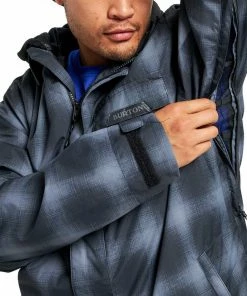 BURTON GIACCA DUNMORE Grigio, Nero -Offerte Snowboard Negozio burton 13067107 giacca dunmore abbigliamento snowboard uomo 043483201 963 3
