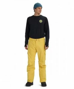 BURTON PANTALONI CARGO Giallo -Offerte Snowboard Negozio burton 13166105 pantaloni cargo abbigliamento snowboard uomo 039536401 700 4