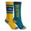 BURTON CALZE WEEKEND MWT 2PK BAMBINO Blu, Giallo