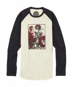 BURTON MAGLIA MANICA LUNGA ROADIE TECH Bianco