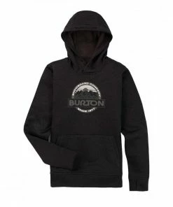 BURTON FELPA CON CAPPUCCIO OAK BAMBINO Grigio