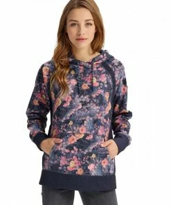 BURTON FELPA CON CAPPUCCIO CROWN BONDED DONNA Multicolor -Offerte Snowboard Negozio burton 174781 felpa con cappuccio crown bonded donna abbigliamento snowboard donna 036939301 962 2