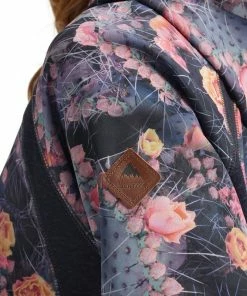 BURTON FELPA CON CAPPUCCIO CROWN BONDED DONNA Multicolor -Offerte Snowboard Negozio burton 174781 felpa con cappuccio crown bonded donna abbigliamento snowboard donna 036939301 962 4