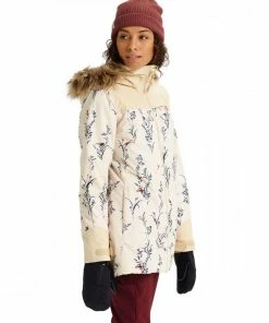 BURTON GIACCA LELAH DONNA Beige -Offerte Snowboard Negozio burton 205411 giacca lelah donna abbigliamento snowboard donna 036561001 100 4