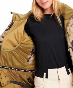BURTON GIACCA LELAH DONNA Beige -Offerte Snowboard Negozio burton 20541103 giacca lelah donna abbigliamento snowboard donna 043480501 962 6