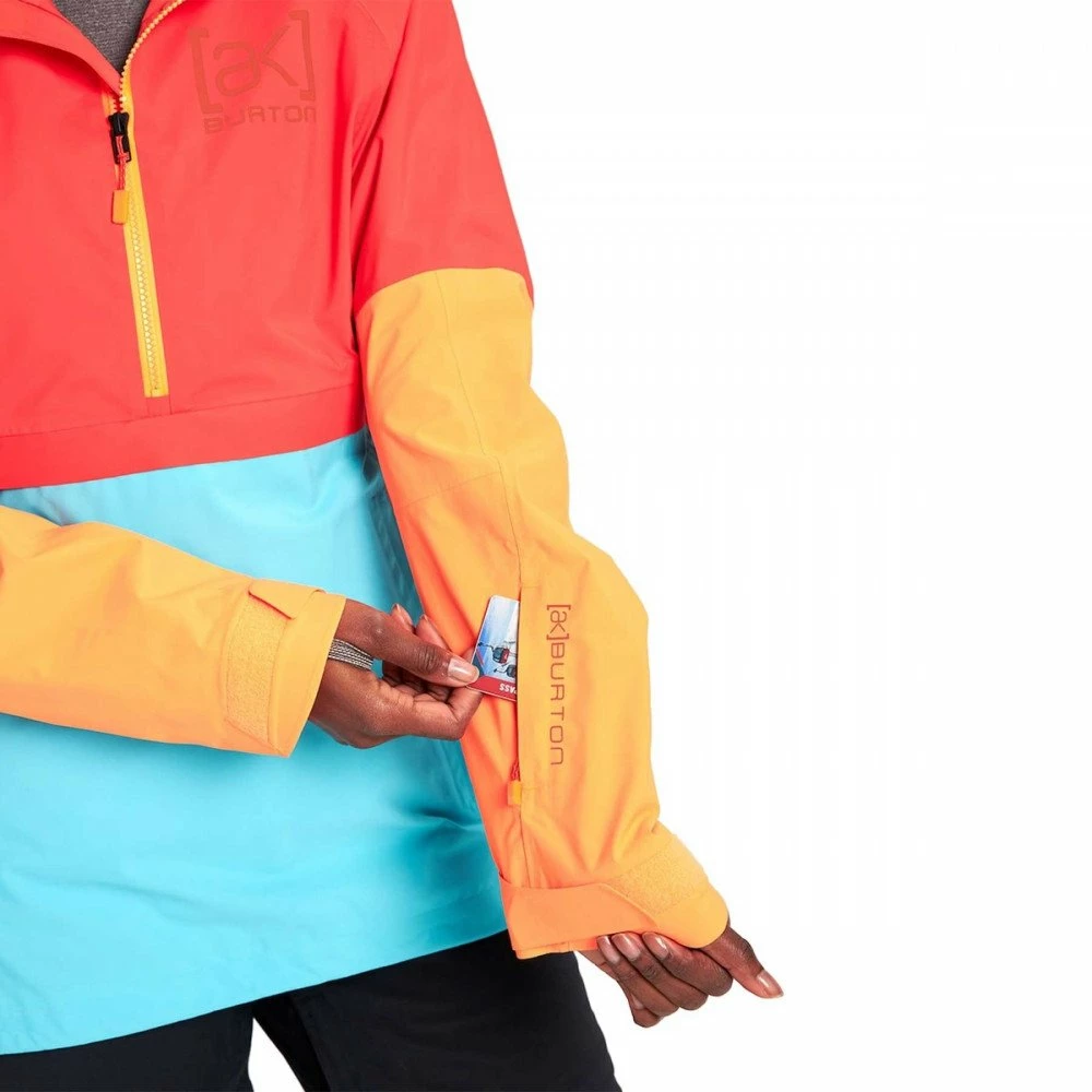 BURTON GIACCA AK ANORAK GORE-TEX 2L KIMMY DONNA Multicolor - immagine 3