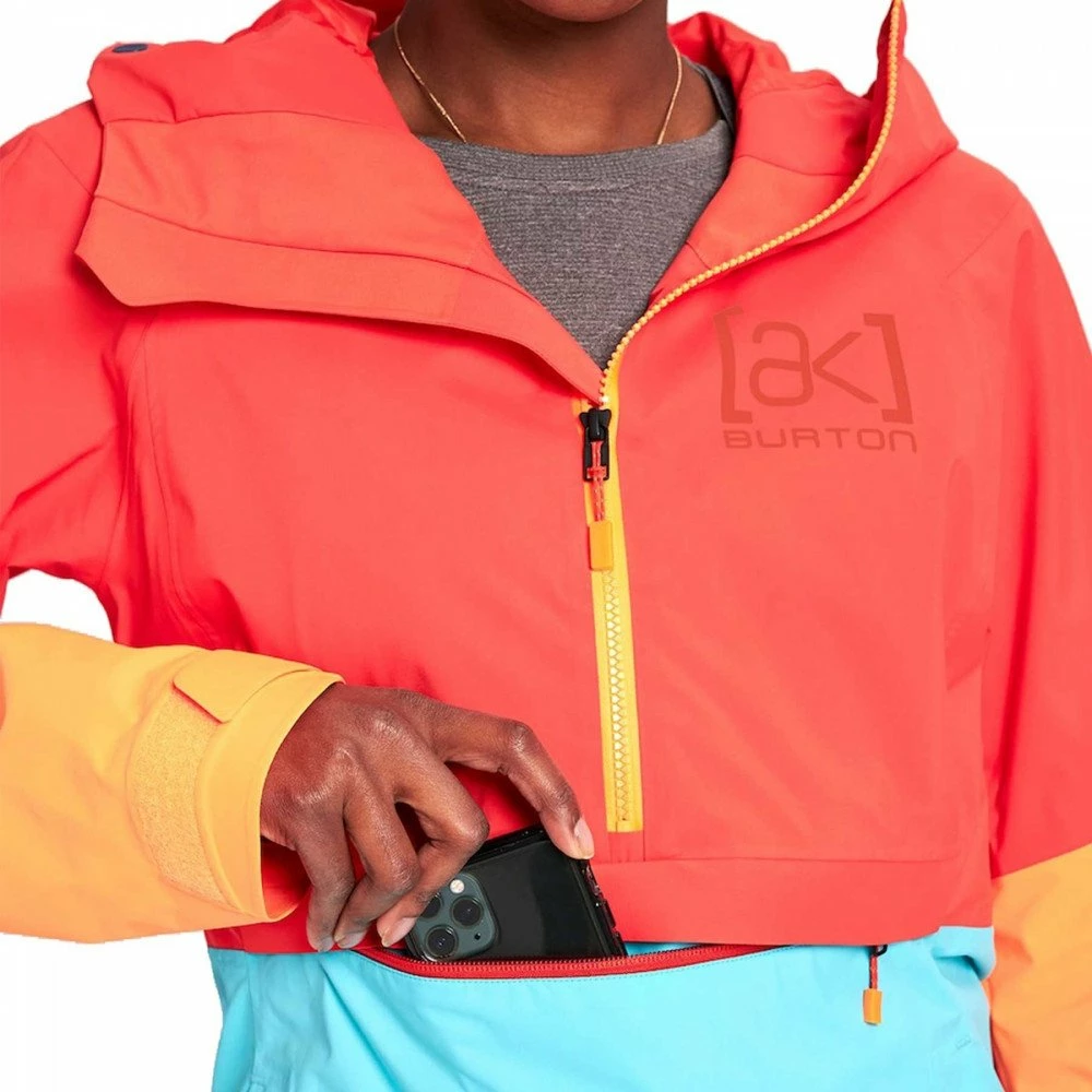 BURTON GIACCA AK ANORAK GORE-TEX 2L KIMMY DONNA Multicolor - immagine 5