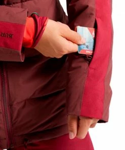 BURTON GIACCA KEELAN DONNA Rosso -Offerte Snowboard Negozio burton 214351 giacca keelan donna abbigliamento snowboard donna 041172901 600 3