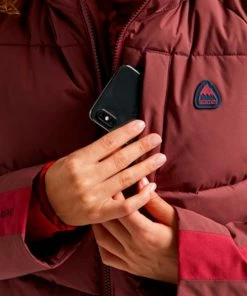 BURTON GIACCA KEELAN DONNA Rosso -Offerte Snowboard Negozio burton 214351 giacca keelan donna abbigliamento snowboard donna 041172901 600 5