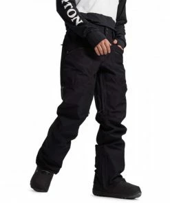 BURTON PANTALONI VENT GORE-TEX Nero -Offerte Snowboard Negozio burton 21438101 pantaloni vent gore tex abbigliamento snowboard uomo 043484801 001 2