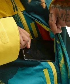 BURTON GIACCA COVERT SLIM Azzurro, Giallo -Offerte Snowboard Negozio burton 21477100 giacca covert slim abbigliamento snowboard uomo 039538801 963 6