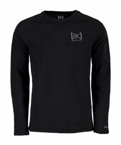 BURTON FELPA GIROCOLLO AK BAKER POWER STRECTH Nero