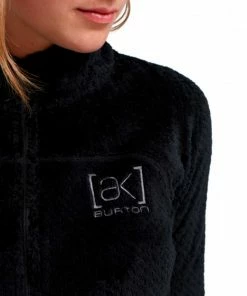 BURTON PILE 1/2 ZIP AK BAKER HI-LOFT DONNA Nero -Offerte Snowboard Negozio burton 220151 pile 1 2 zip ak baker hi loft donna abbigliamento snowboard donna 041112801 001 3