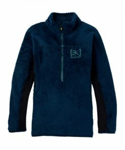 BURTON PILE 1/2 ZIP AK BAKER HI-LOFT DONNA Blu