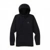 BURTON FELPA CON CAPPUCCIO CROWN TRACK DONNA Nero