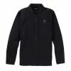 BURTON FELPA FULL ZIP CROWN TRACK DONNA Nero