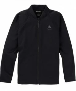 BURTON FELPA FULL ZIP CROWN TRACK DONNA Nero