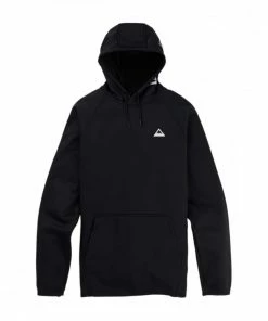 BURTON FELPA CON CAPPUCCIO CROWN WEATHERPROOF Nero