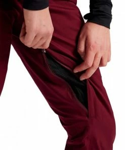 BURTON PANTALONI MARCY HIGH RINSE STRETCH DONNA Bordeaux -Offerte Snowboard Negozio burton 22076101 pantaloni marcy high rinse stretch donna abbigliamento snowboard donna 043481401 500 4