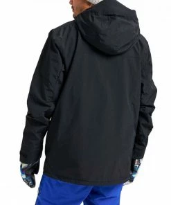 BURTON GIACCA PEASY Nero -Offerte Snowboard Negozio burton 22491101 giacca peasy abbigliamento snowboard uomo 045679001 001 2