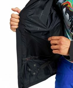 BURTON GIACCA PEASY Nero -Offerte Snowboard Negozio burton 22491101 giacca peasy abbigliamento snowboard uomo 045679001 001 3