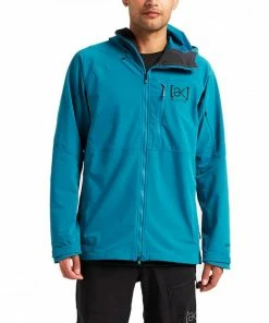 BURTON GIACCA AK SOFT SHELL Azzurro