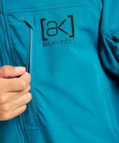 BURTON GIACCA AK SOFT SHELL Azzurro -Offerte Snowboard Negozio burton 22690100 giacca ak soft shell abbigliamento snowboard uomo 043488101 400 3